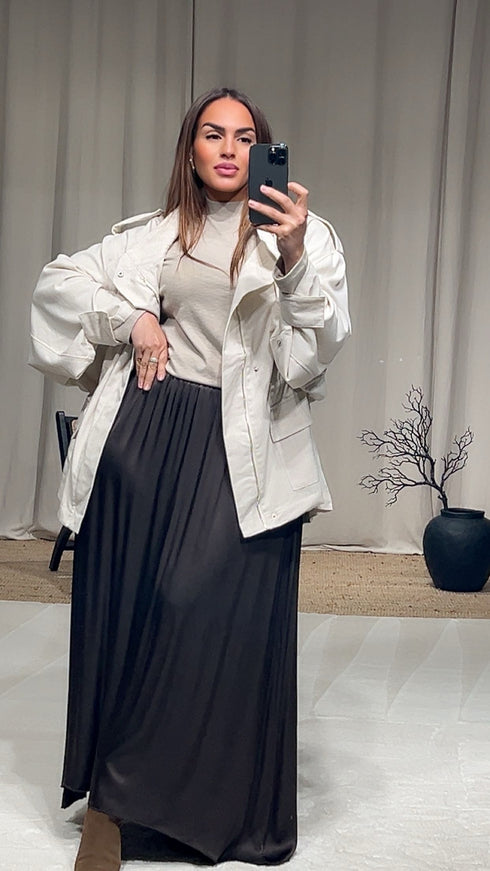 Jupe satinée ARIANA