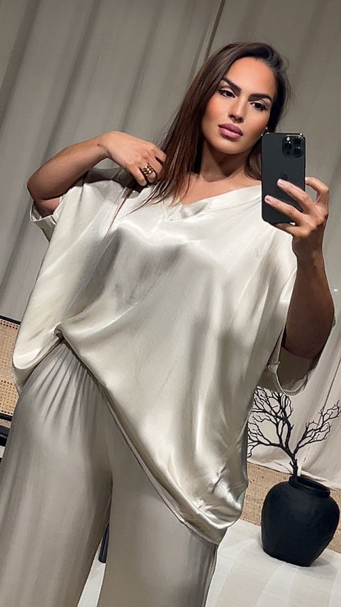 Haut satiné ARIANA