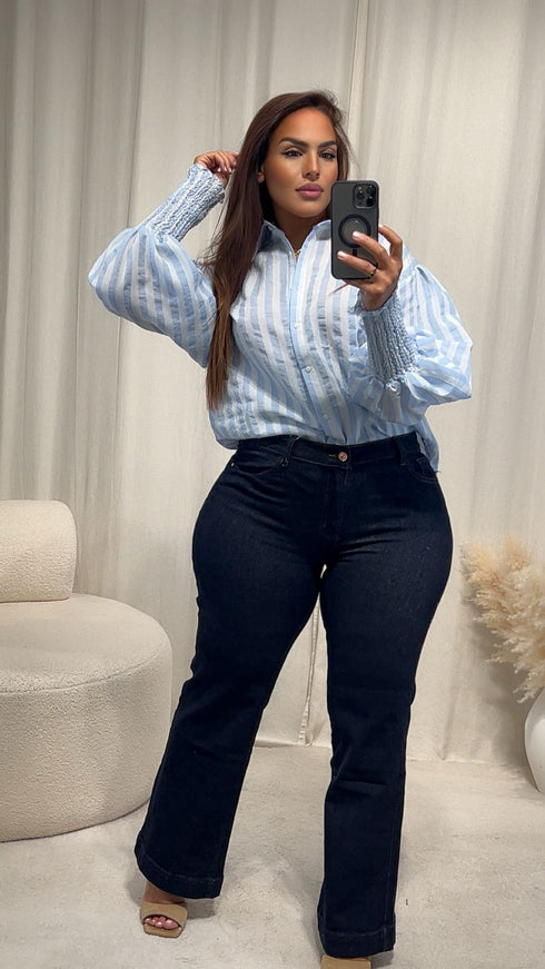 Chemisier rayé DIANE