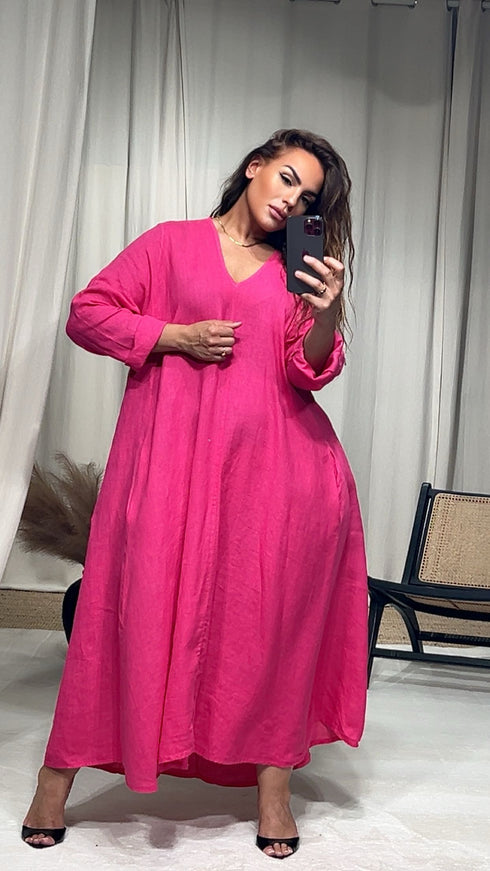 Robe LINA manches longues