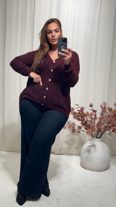 Cardigan oversize Alpaga ALYA