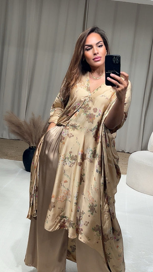 Pantalon satiné ARIANA