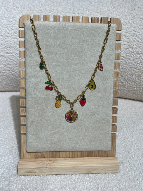 Collier multiples pendentifs bijoux