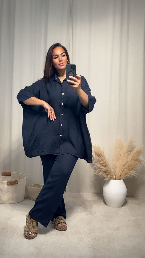 Pantalon d’ensemble NILA lin