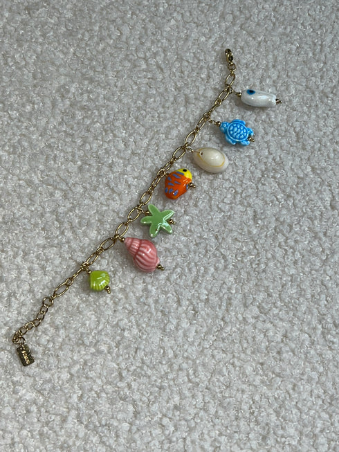 Bracelet à multiples pendentifs bijoux