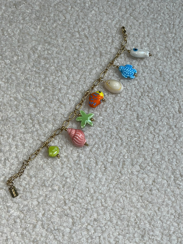 Bracelet à multiples pendentifs bijoux