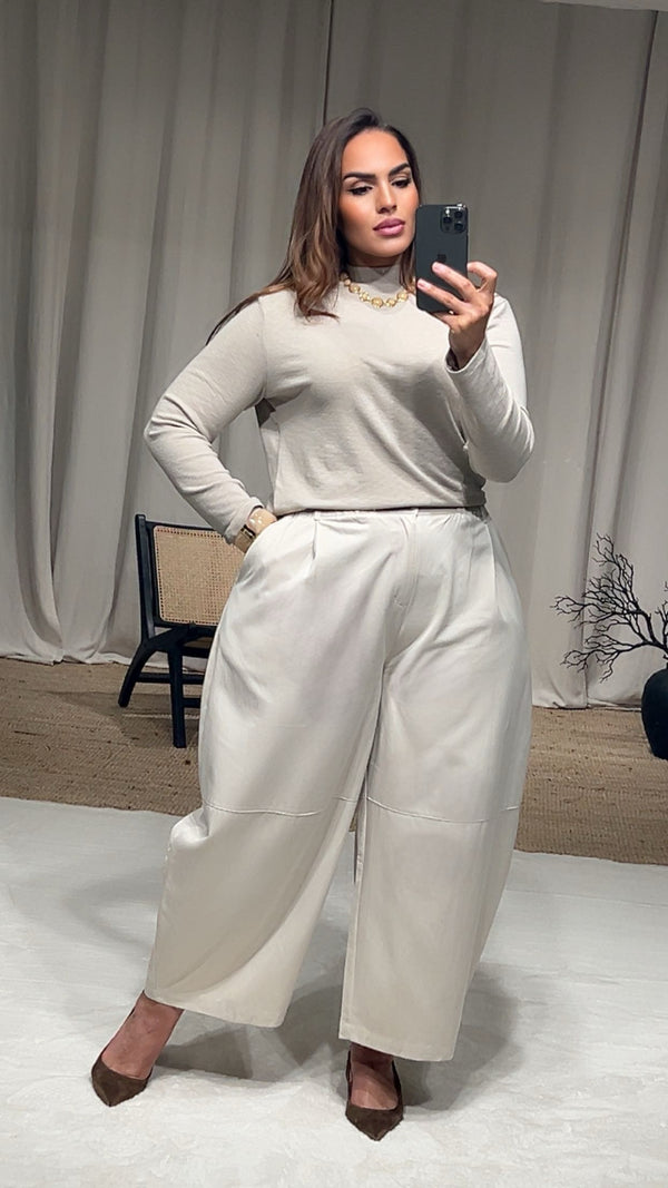 Pantalon barrel LILOU