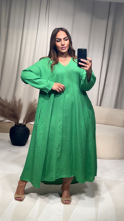Robe LINA manches longues