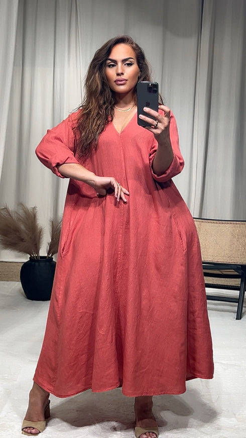 Robe LINA manches longues