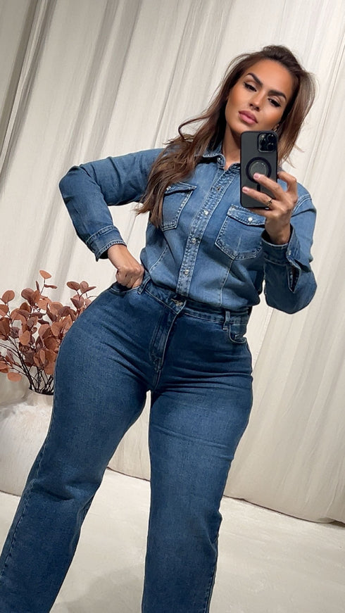 Chemise en jean HAIFA