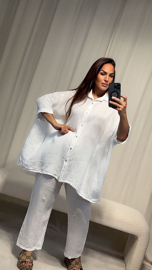 Pantalon d’ensemble NILA lin