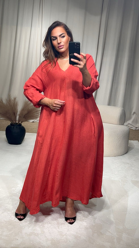 Robe LINA manches longues