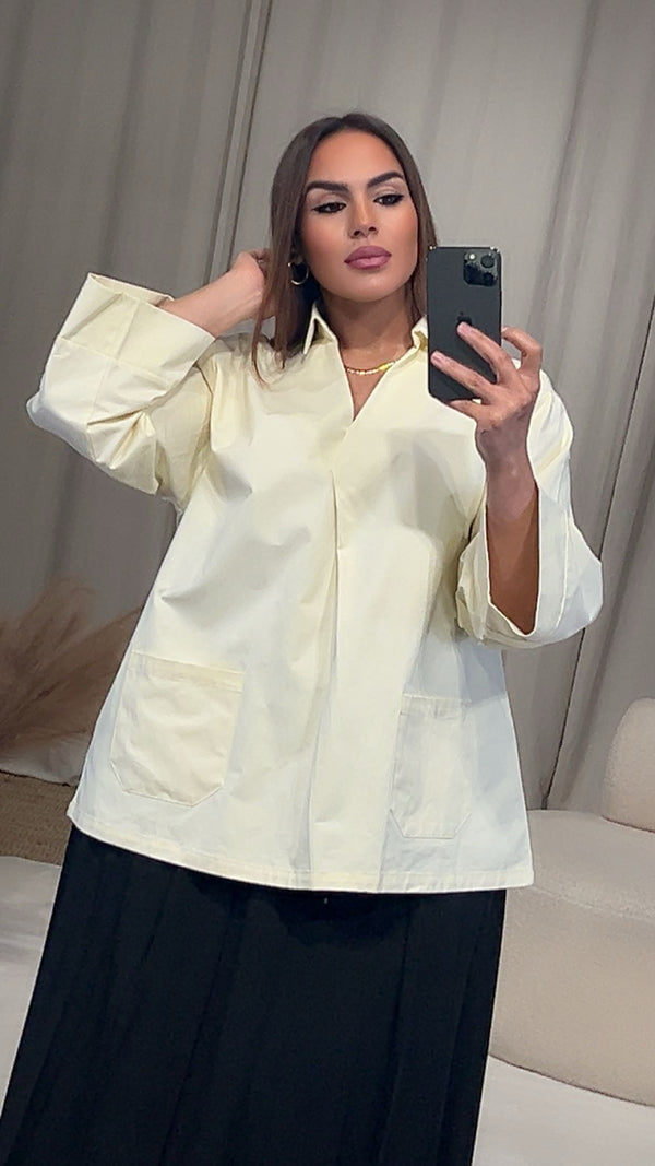Blouse à poches FATIMA