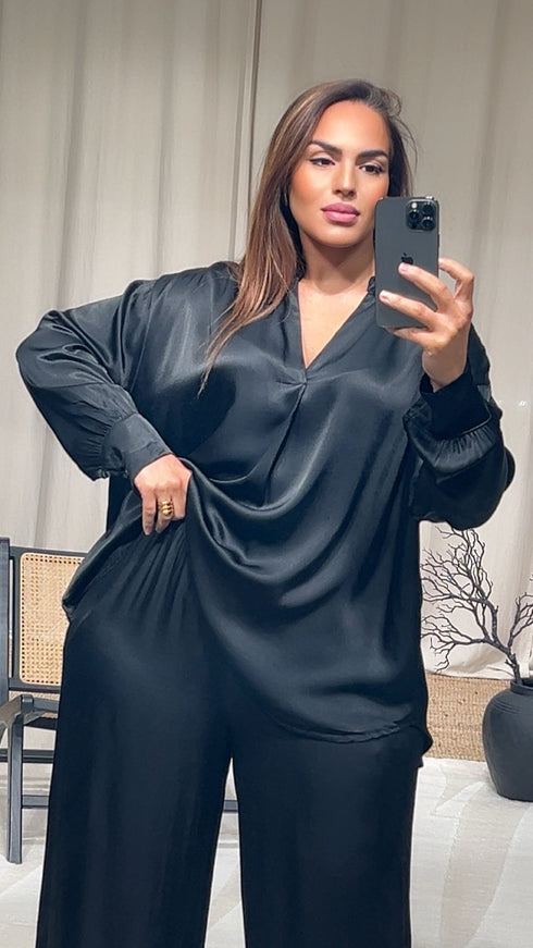 Blouse satinée ARIANA