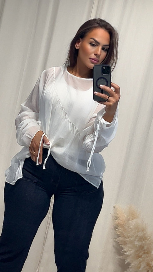 Blouse à voile oversize ANGE