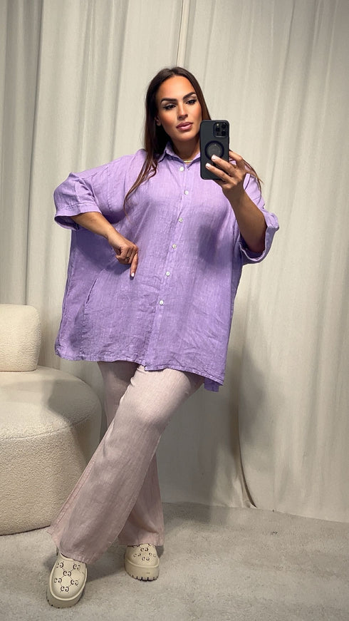 Pantalon d’ensemble NILA lin