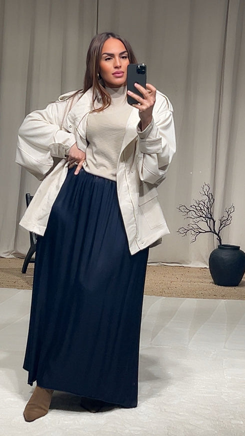 Jupe satinée ARIANA