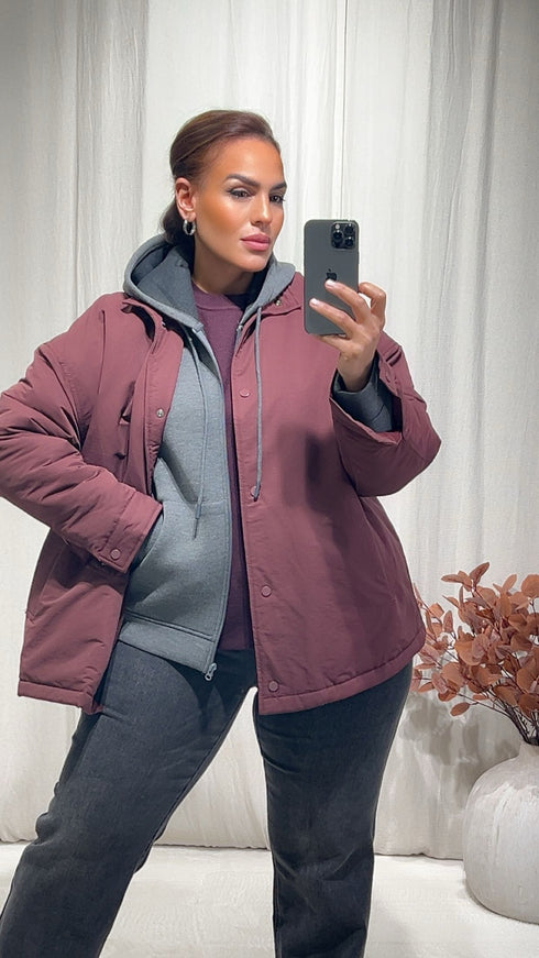 Sweat oversize court MINA