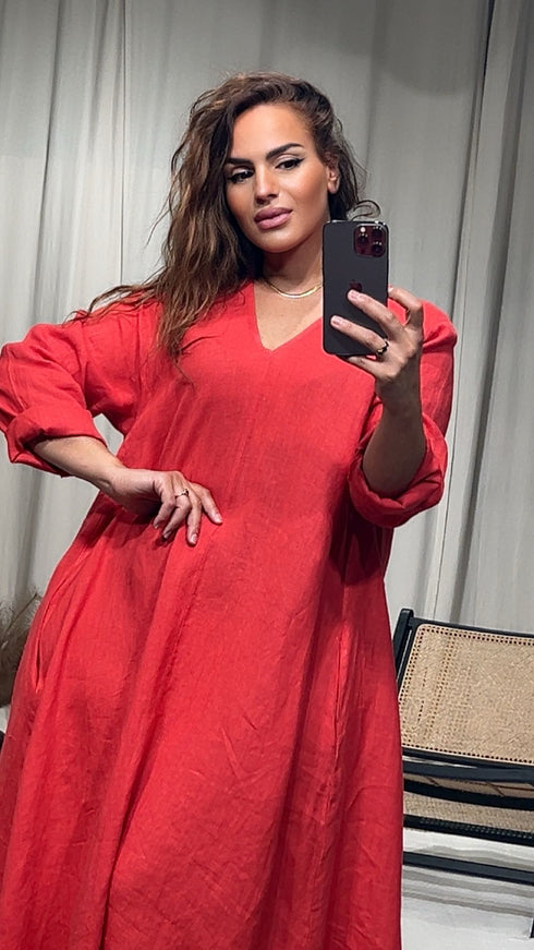 Robe LINA manches longues