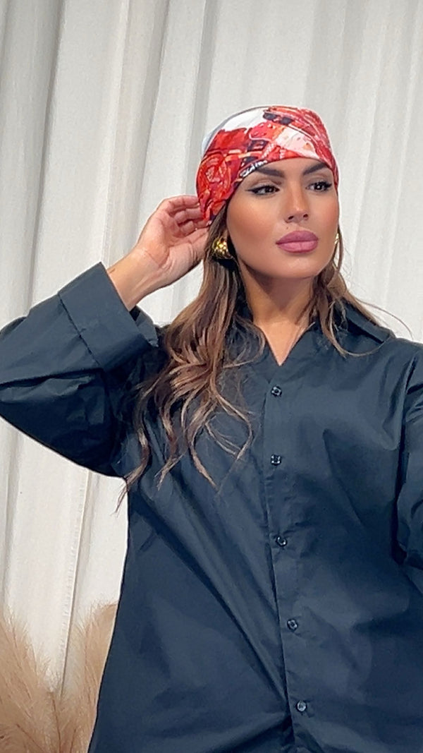 Carré de soie LOU foulard