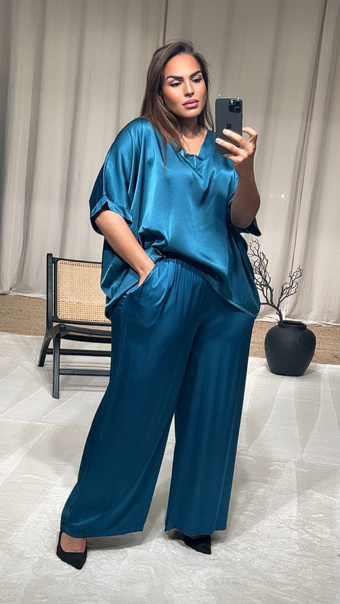 Pantalon satiné ARIANA