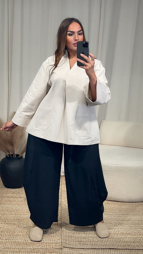 Blouse à poches FATIMA