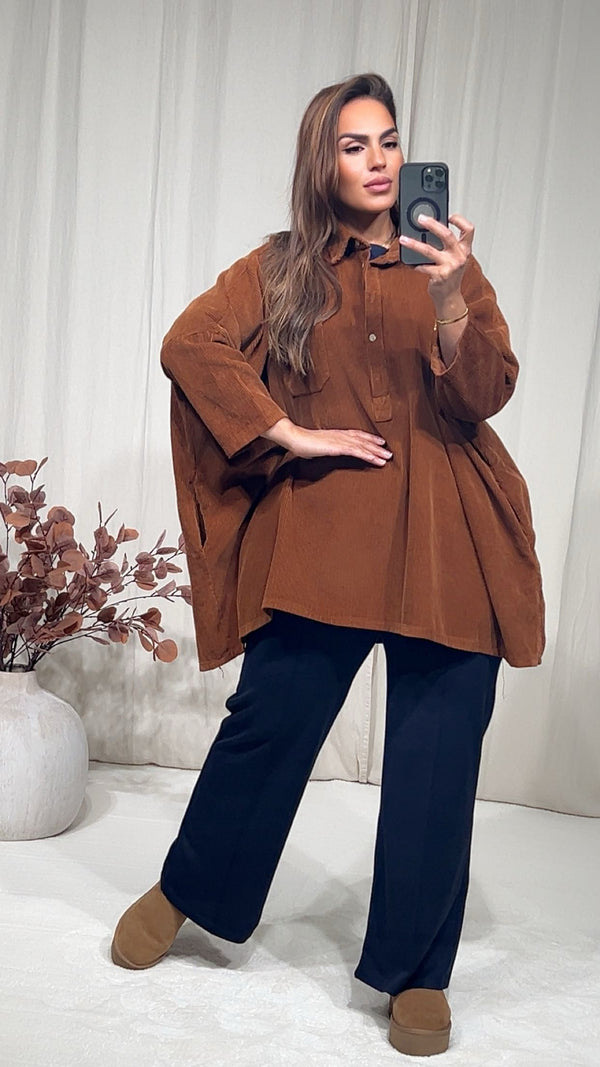 Poncho suédine LAYANA