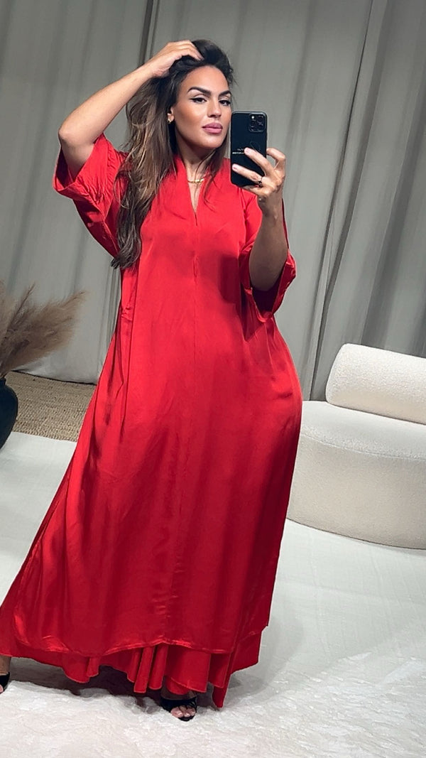 Robe satinée NIA