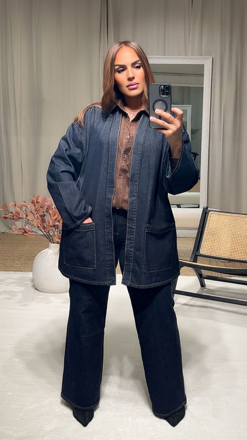 Veste jean brute CHARLOTTE