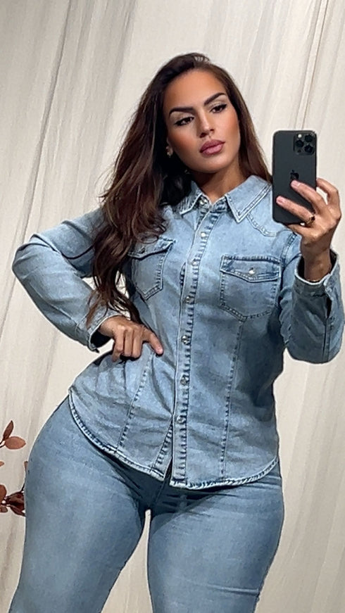 Chemise en jean HAIFA