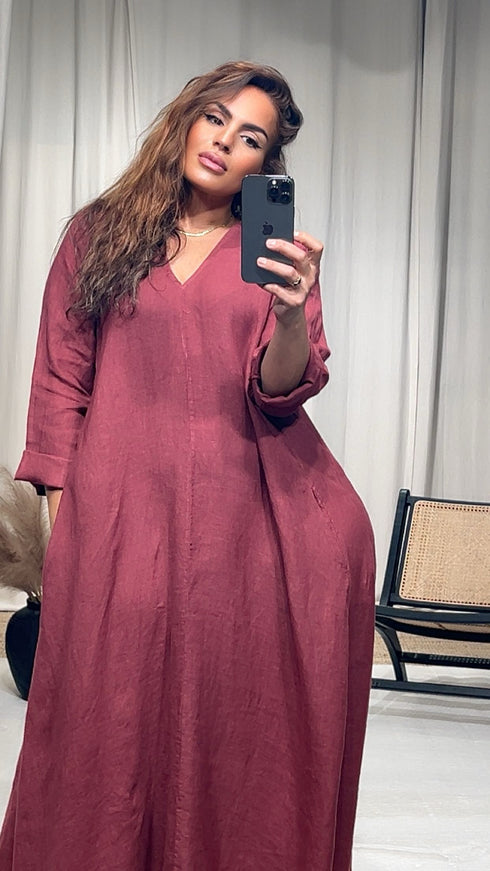 Robe LINA manches longues