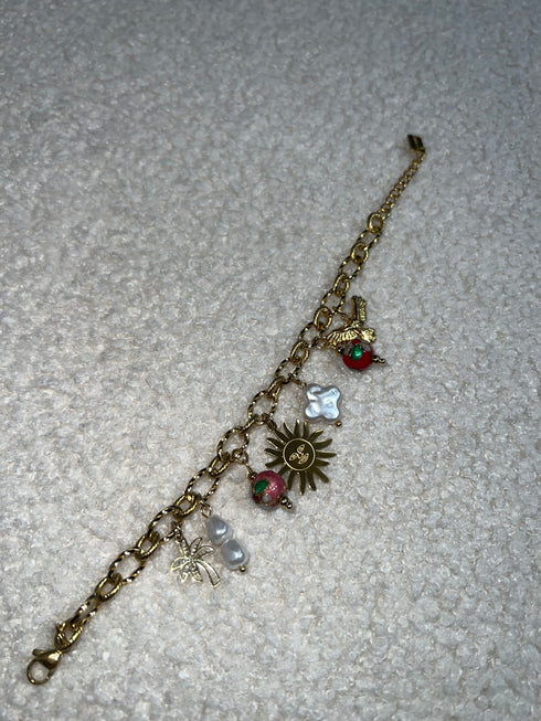 Bracelet à multiples pendentifs bijoux