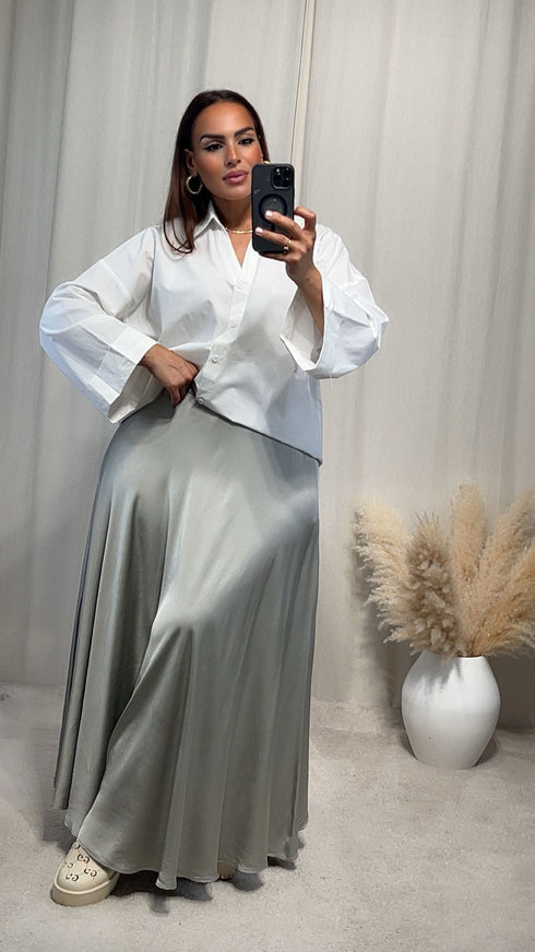 Jupe RAZZIKA satinée