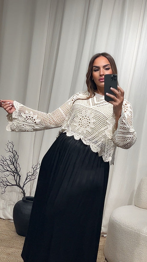 Haut en crochet large ZOÉ