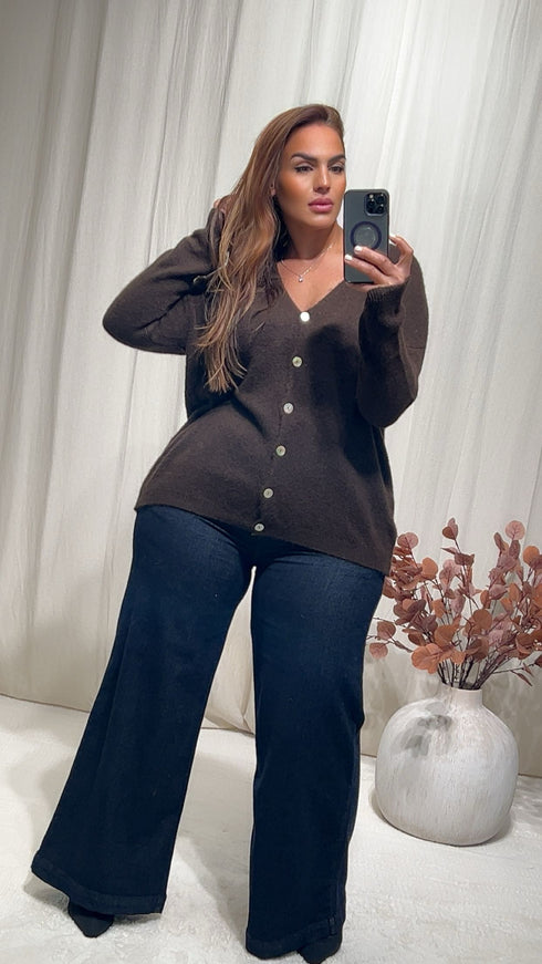 Cardigan oversize Alpaga ALYA