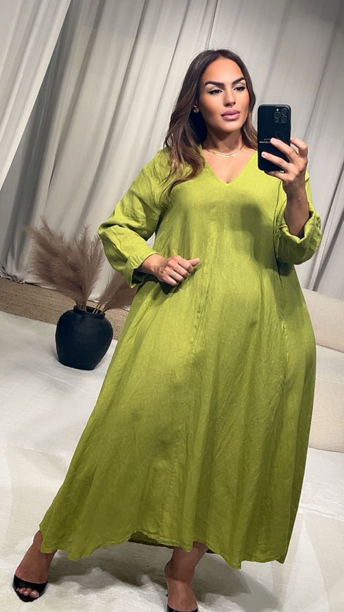 Robe LINA manches longues