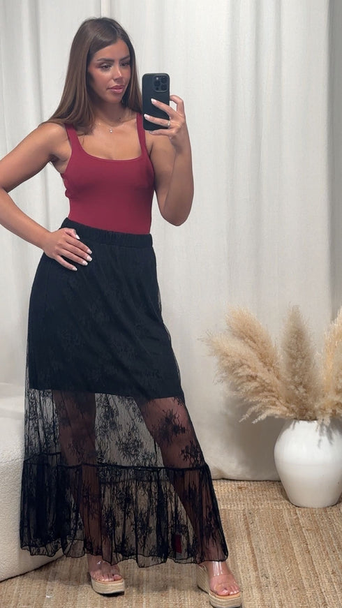 Jupe dentelle ANTALYA