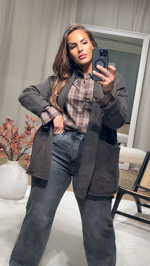 Gilet oversize AMBRE