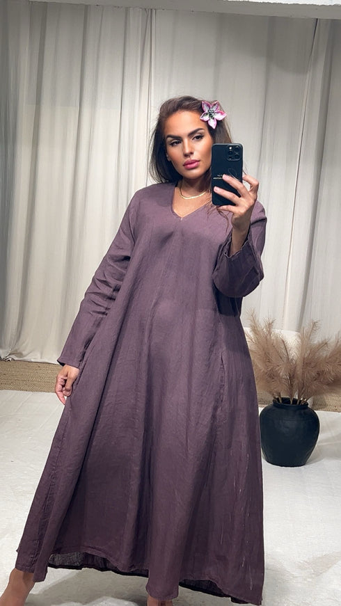 Robe LINA manches longues