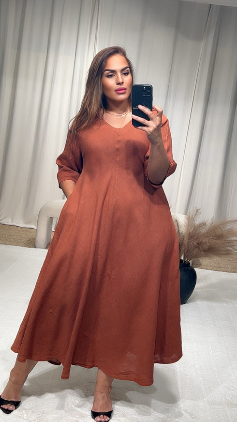 Robe LINA col V