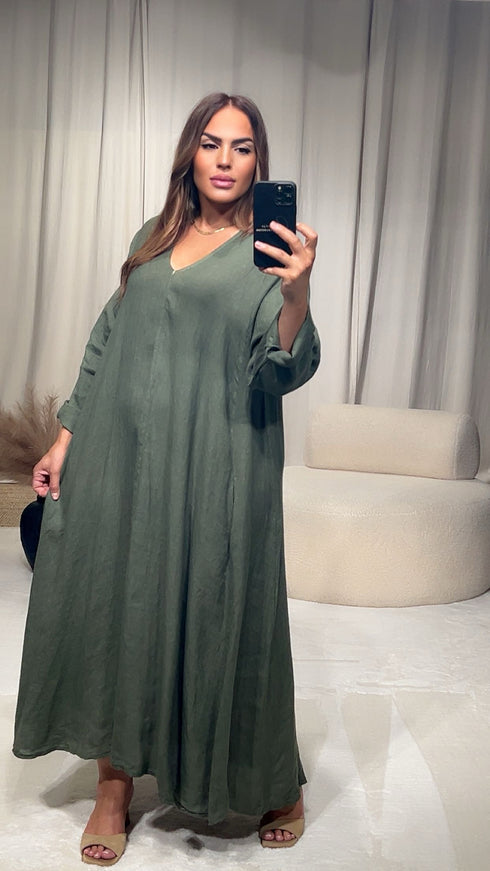 Robe LINA manches longues