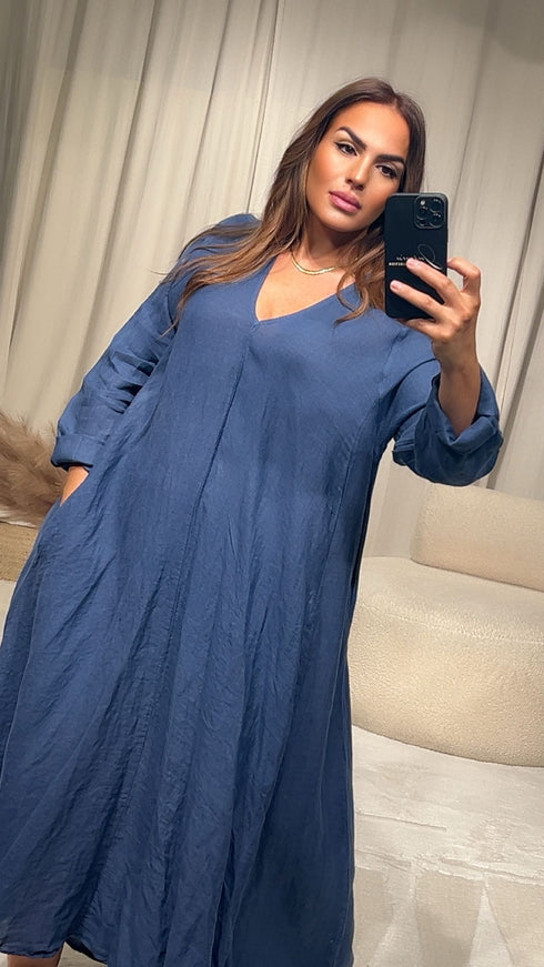 Robe LINA manches longues