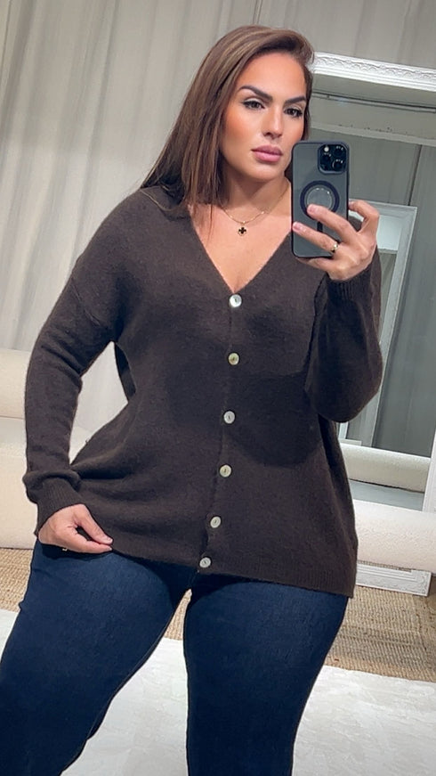 Cardigan oversize Alpaga ALYA