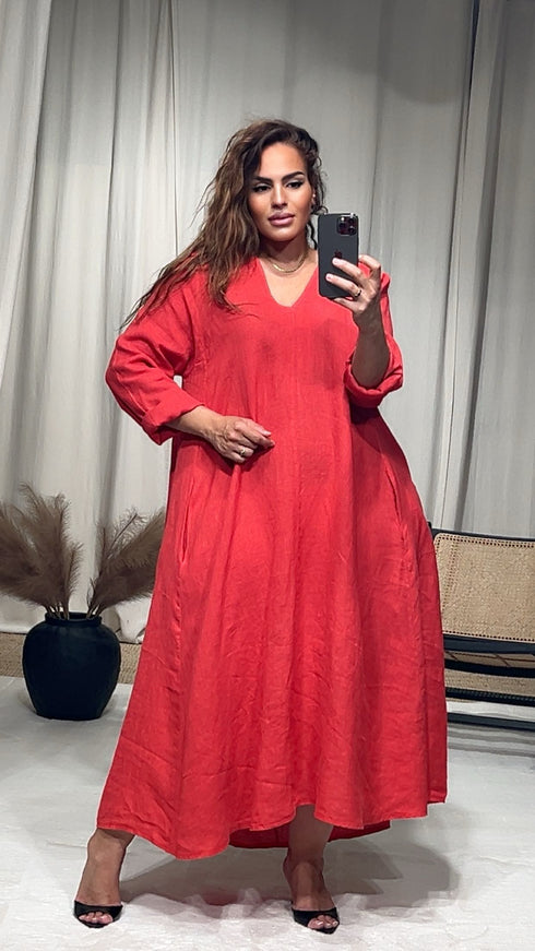 Robe LINA manches longues