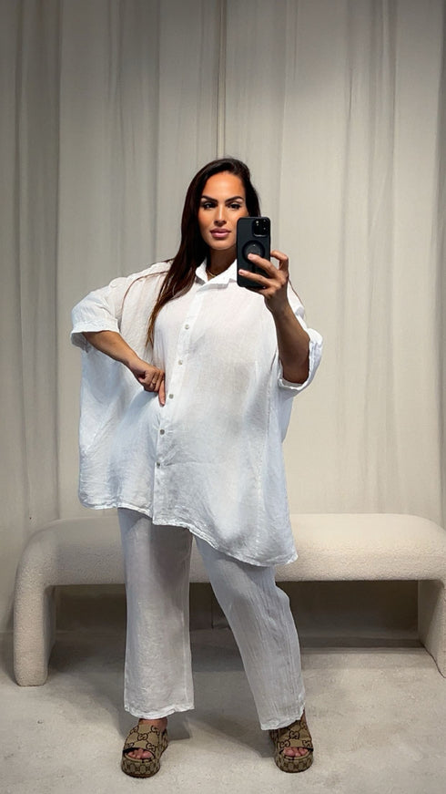 Pantalon d’ensemble NILA lin