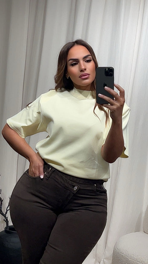 T-shirt à épaulettes ZENEB