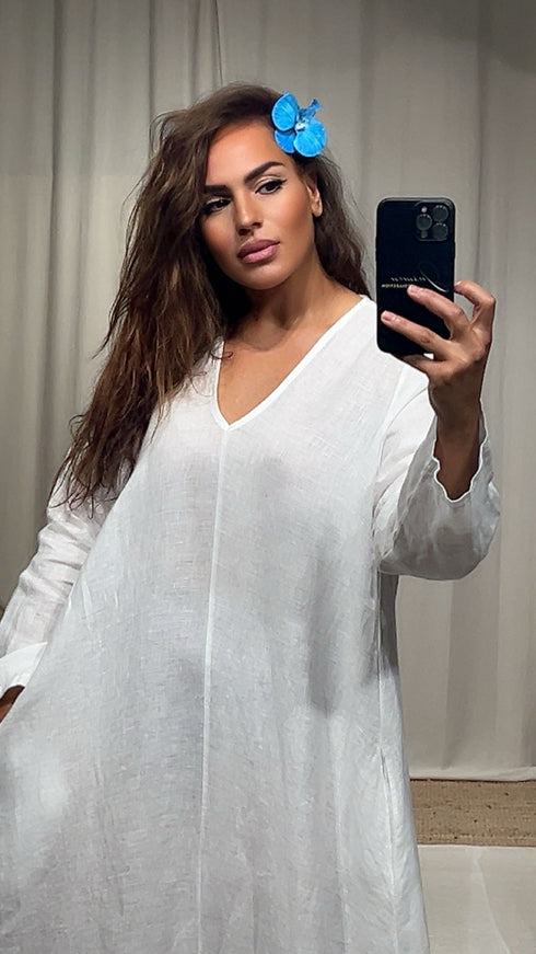 Robe LINA manches longues