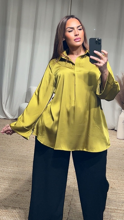 Chemisier satiné ENA