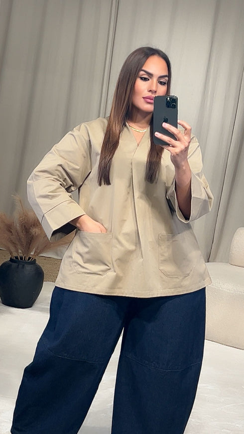 Blouse à poches FATIMA