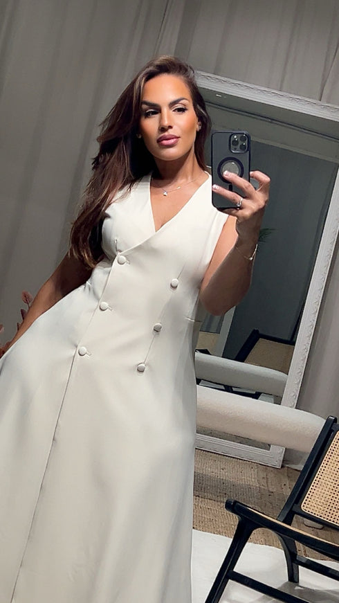 Robe tailleur croisé ROSANA